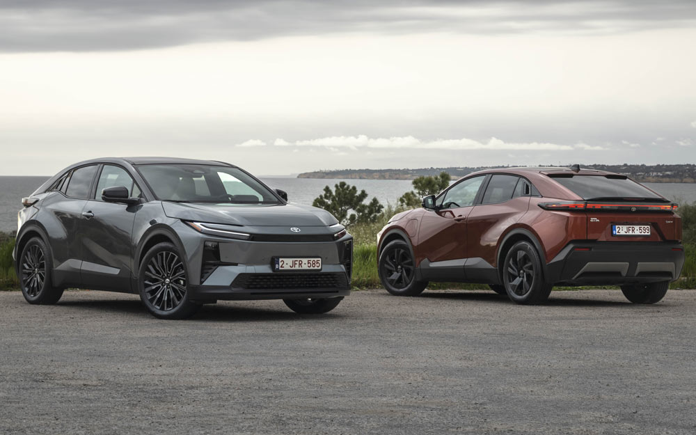 Profilo Anteriore e Profilo Posteriore della C-HR Plus Color Antracite